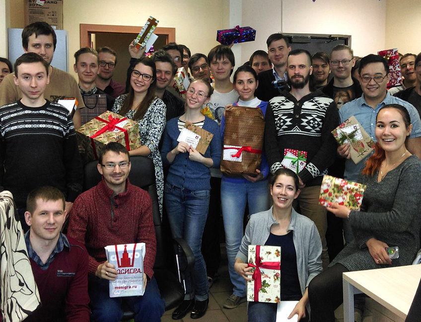 Офис Тензора в Уфе: корпоративный отдых сотрудников, новогодние подарки.