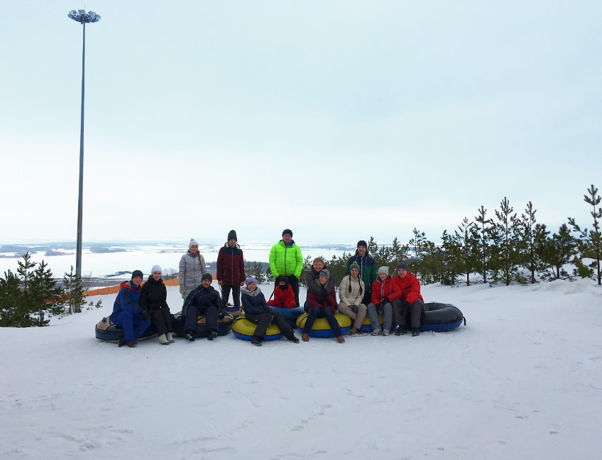 Тензор Казань: корпоративный отдых сотрудников, teambuilding, активный отдых.