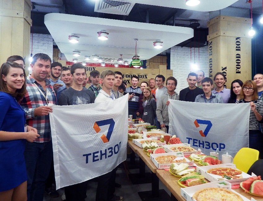 Офис Тензор в Казани: новогодний корпоративный праздник, отдых сотрудников.