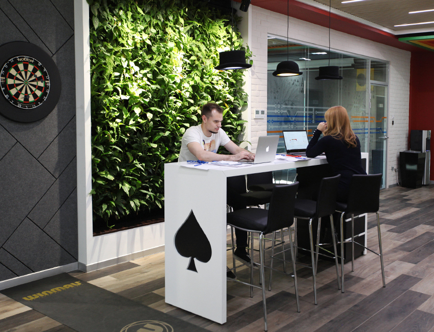 Креативная зона отдыха Тензор