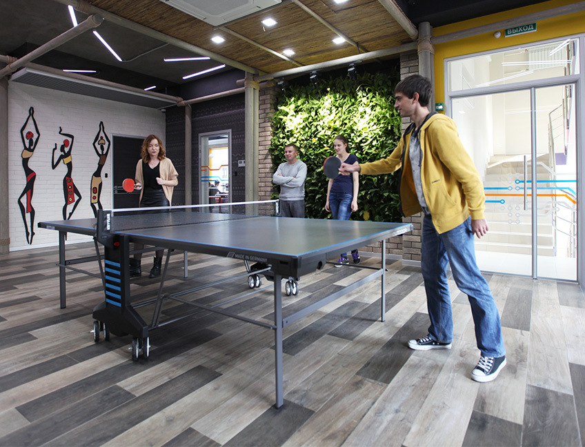 Настольный теннис в Тензоре