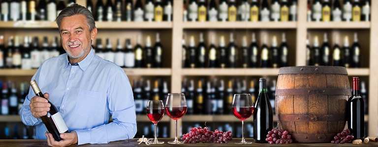 Продавец алкоголя