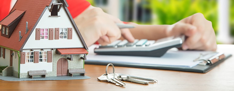 Макет жилого дома