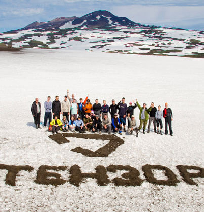 Активный отдых сотрудников компании Тензор.