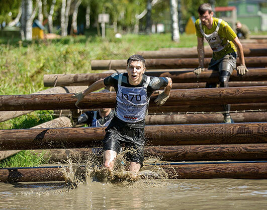 Активный отдых сотрудников компании Тензор, Экстремальные гонки.